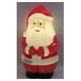 (F) Vintage Christmas Blow Mold Santa Claus.