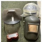 Assorted Welding Masks, Face Shields and more
