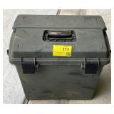 Tackle Box with Assorted Fishing Gear, 12x16x15in