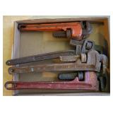 Super Duty Pipe Wrenches, 1ft & 16in
