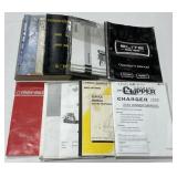 (II) Lot: Assorted Manuals Including Toro, Volvo,