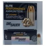 (AU) Sig Sauer 45S&W Jacketed Hollow Point