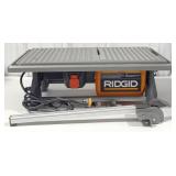 (CZ) Ridgid 6.5 Amp 7" Blade Tabletop Wet Tile Saw