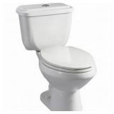 (WE) Briggs Conserver Dual Flush Elongated Toilet