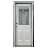 (WE) REEB 32-1/2" MB RH Prehung Exterior Door