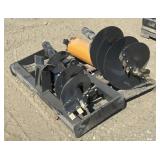 (U) 2024 Wolverine Skid Steer Auger Drive & Bit