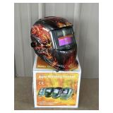 (CX) Auto Welding Helmet Solar Power, High