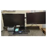 AOC Computer Monitors (20" & 22"), Dymo