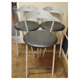 Metal Frame Stools, 3