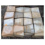 Pallet Of Landscape Pavers Multicolored 6 Layers