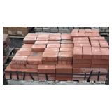 Block Paver Bricks, Red, 7" x 4.75" x 2.5",