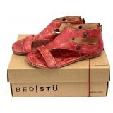 BED STU US Size 7 Soto, Red Lux