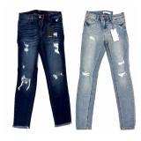 (2) Pairs CELLO Skinny Jeans Size 3 & Size 5