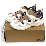 JBU US Size 6, Himalaya, White/Multi. The JBU by e