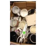 F2) lots of coffee mugs