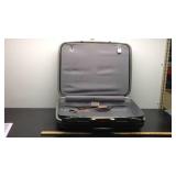 F6 samsonite hard cover suitcase