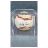 Whitey Ford Authenticated Autographed Basebale