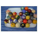 Lot 1 Full Set & Extra Vintage Billiard Balls