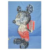 36" Tall Lighted Mickey Mouse With Present