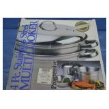 Progressive 4pc Stainless Steel Cooker Set New