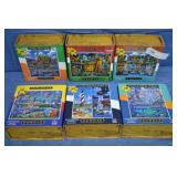 6 New DOWDLE 500pc Destination Puzzles New