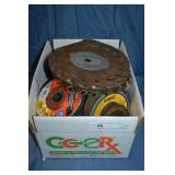 Lot Saw Blades, Grinding & Cut Off Wheels & More