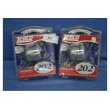 2 Zebco 202 Fishing Reels New in Packages