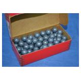 1 Box Hornady .490 Lead Balls