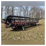 Case IH 1020 30 ft. Grain head with blower reel on Horst cart