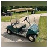 Club Car Electric Golf Cart, needs batteries, has charger, S/N - A9948-828592