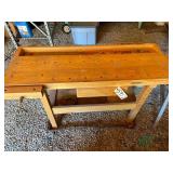 Wood work bench