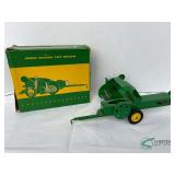 John Deere toy bailer