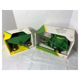 John Deere feed mixer and gravity wagon