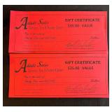 (2) $35 Adado Sales Gift Certificate- Donated by Adado