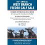 80th West Branch Feeder Calf Sale