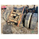 Semi trailer air axle