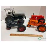 4 Toy tractors no boxes