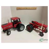 2 International toy tractors no boxes