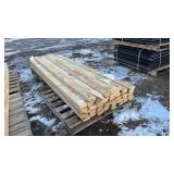 (45) 2 x 4 boards, owner states new, row:5