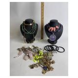 Costume jewelry - necklaces, bracelets