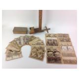 Stereoscope, stereoview cards, Columbia chocolate