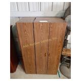 3 Storage cabinets- each measures 24"x12"x60"