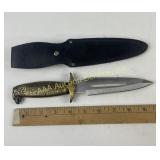 Knife in sheath, Eagle head in the handle is a