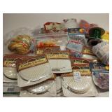 Craft supplies - beads, yarn, crafty circles,