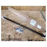 Curtain rod, topper 1 in, Matt bronze, new inbox,