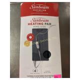 Sunbeam king size heating pad. 4 heat settings,