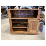 Tv Stand with Cabinet storage and shelves, see
