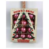 Shiny Brite Christmas ornaments