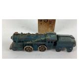Cast iron train engine toy