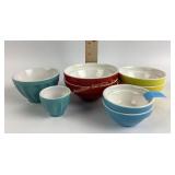 Condiment or pinch bowls:  Tasty set of 6 (red,